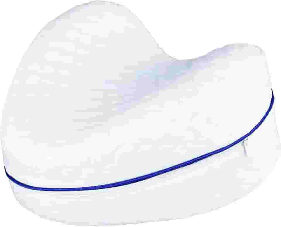 Almofada de perna de joelho Almofadas de perna para dormir, almofada de joelho para quem dorme de lado, alívio ciático, dor na lombar, dor na perna, dor no joelho, dor no quadril e nas articulações, auxílios na gravidez, dor de cirurgia