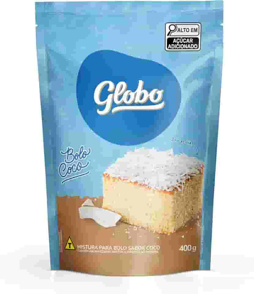 Mistura Para Bolo Globo Sabor Coco 400 G