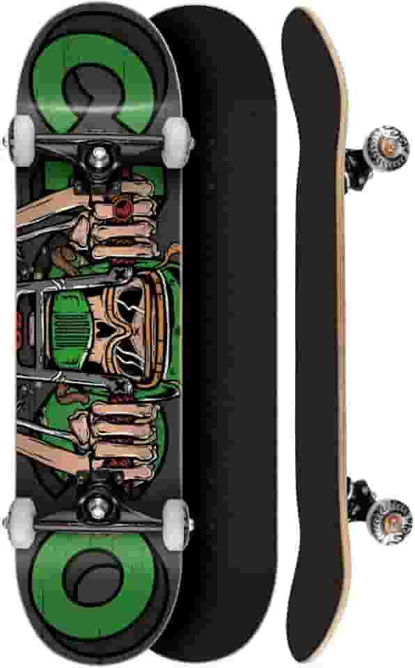 Skate Montado Profissional Cisco Motorcycle 7.75' - Abec 7