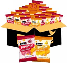 Kit Lanche Escolar Salgadinho Saudável BELIVE (30 pacotes)