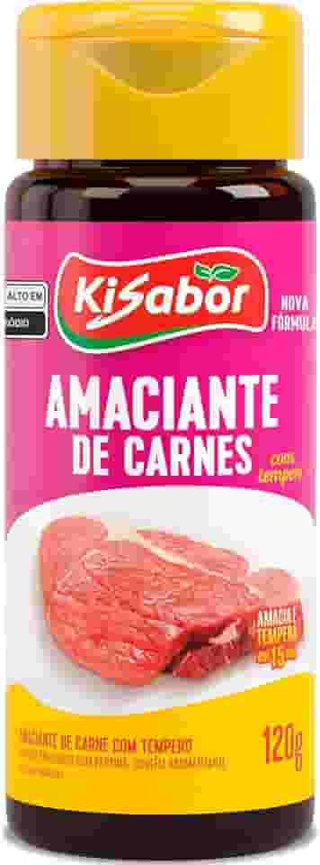 KiSabor, Amaciante de Carnes com Tempero, 120 Gramas