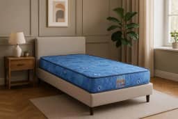 Colchão Solteiro 78x188x12 Espuma D20 Gazin Rota Azul