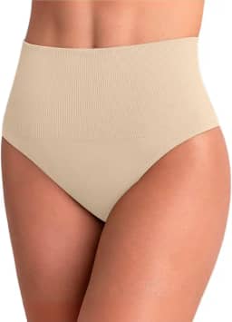 Calcinha Modeladora Lupo Sem Costura Cintura Alta Reduz Medidas Loba