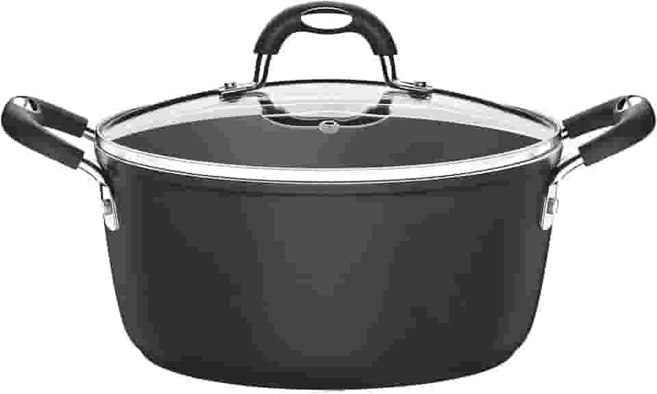 Caçarola de Alumínio com Revestimento Interno de Antiaderente Dimetro 24Cm, Tramontina, Mônaco 20860024, Preto