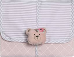 Papi Textil Trocador Porta Fraldas Portátil Papi Friends 66Cm X 40Cm Contem 01 Un