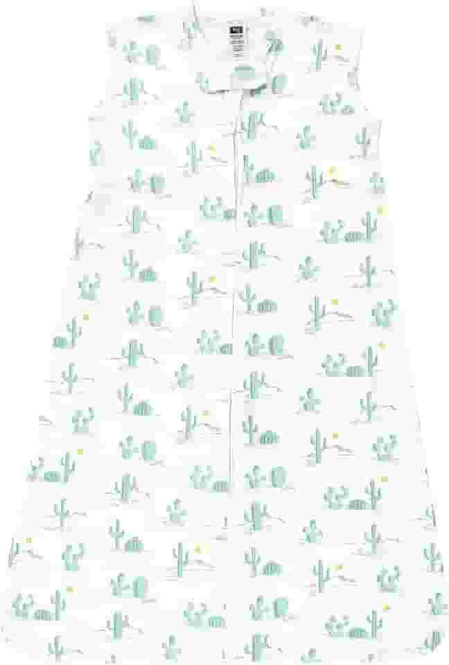 Hudson Baby Saco de dormir unissex de algodão sem mangas, saco, cobertor