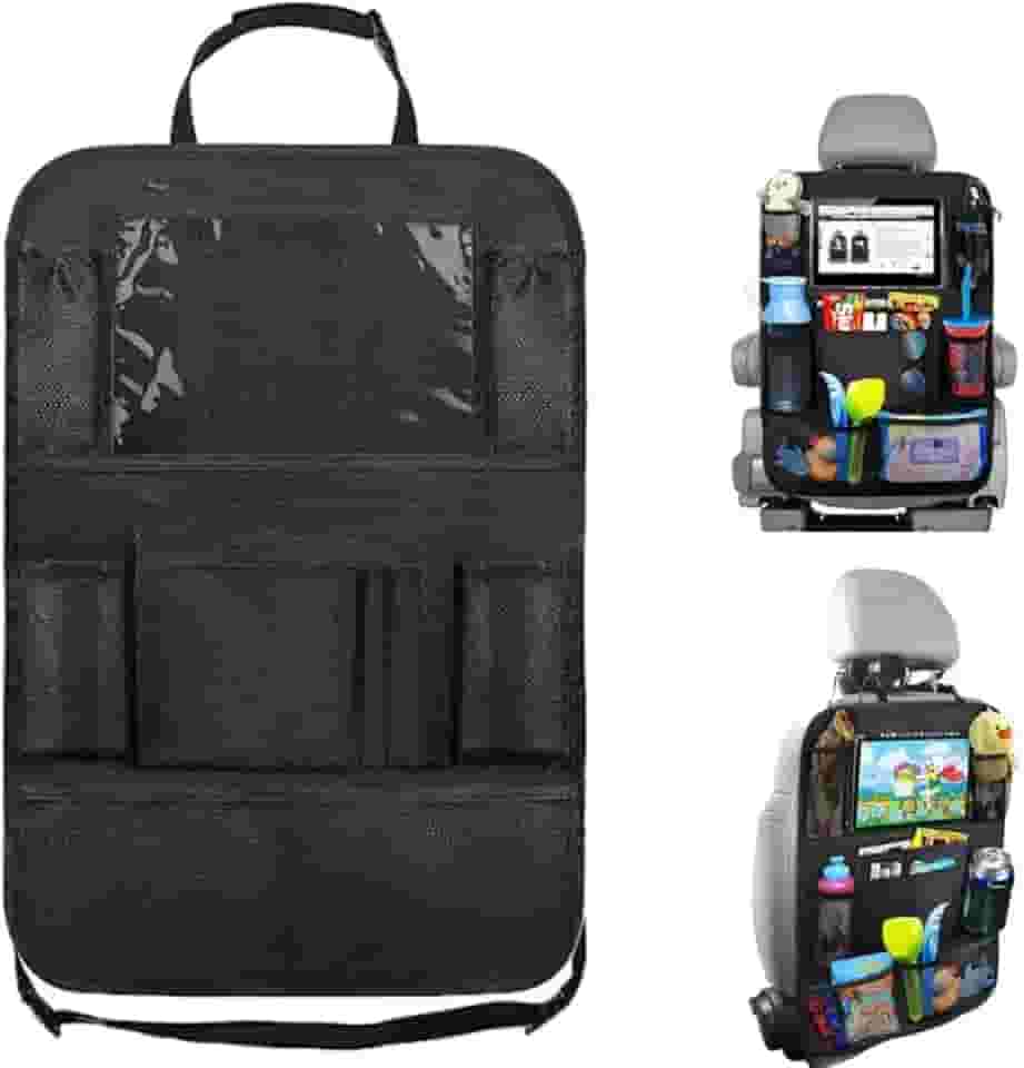 Organizador Porta Tablet e Objetos Veicular para Carros Banco Traseiro Assento