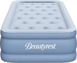 Beautyrest Colchão Posture Lux Air Bed com bomba expressa e suporte de borda elevada, 38 cm Twin