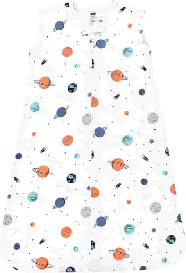 Hudson Baby Saco de dormir unissex de algodão sem mangas, saco, cobertor