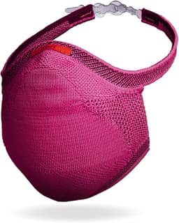Máscara Fiber Knit Sport + Filtro de Proteção + Suporte (Rosa Escuro, M)