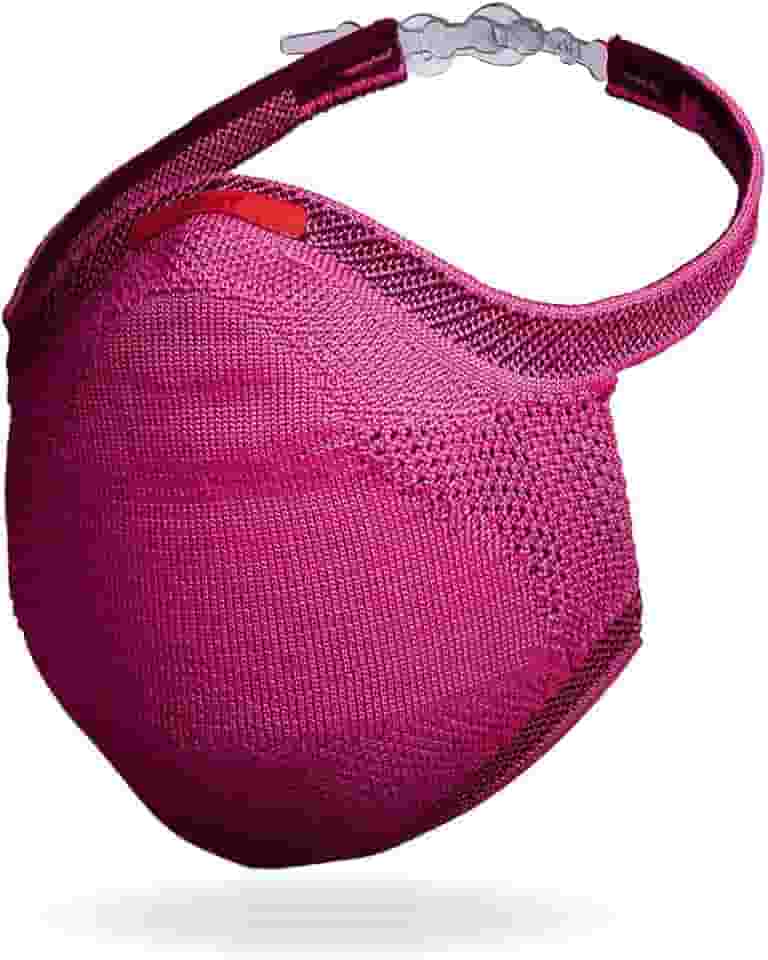 Máscara Fiber Knit Sport + Filtro de Proteção + Suporte (Rosa Escuro, M)