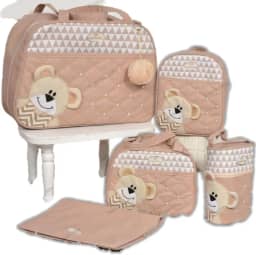 Kit Bolsa Maternidade Menina/menino 5 Peças com Mochila
