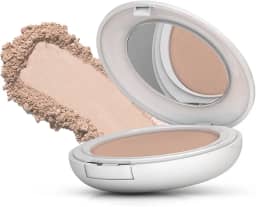 MANTECORP - Protetor Solar Facial em Pó Compacto Episol FPS 50 - Protege a Pele e Retoca a Maquiagem, Reduz Brilho por Até 6h - Tom 1 Extra Claro - 10g