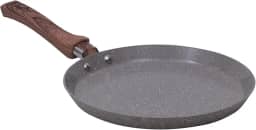 Mimo Style, Panquequeira em Aço Inox Antiaderente e Cabo Soft-Touch Style Cook, Grafito 22 cm