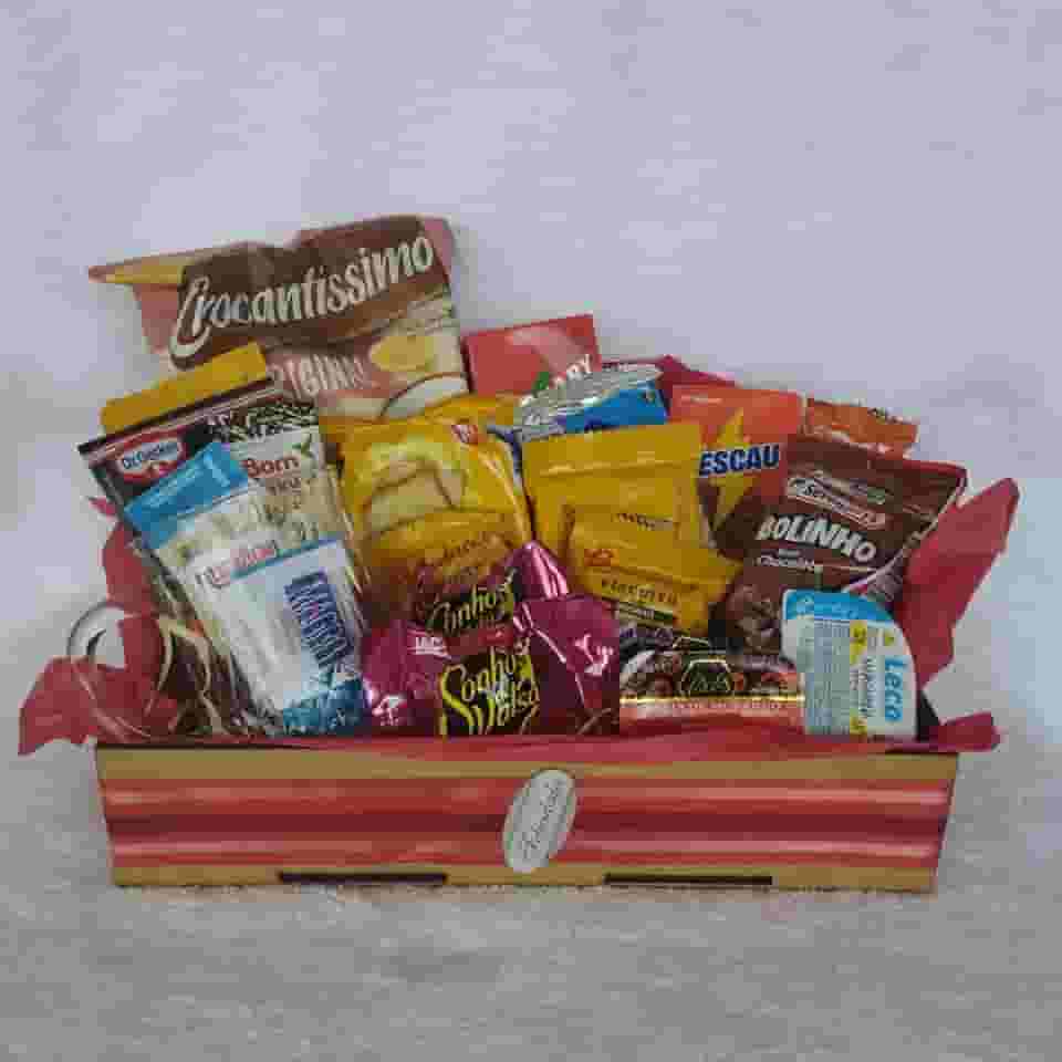 Cesta de café da manhã