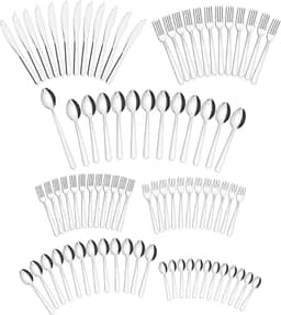 Faqueiro Inox 85 Peças Com Gaveteiro Malibu Cinza Tramontina