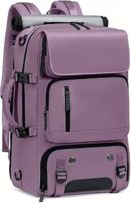 Mochila Reforçada com Compartimentos para Notebook e Tablet – Resistente à Água, USB, Engate de Mala – Masculina e Feminina para Viagem, Trabalho e Dia a Dia