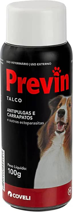 Talco Previn para Cães, 100g