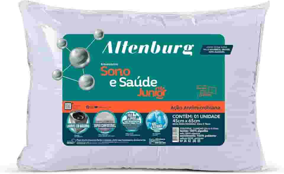 Travesseiro Sono e Saúde Junior Altenburg Liso Tecido