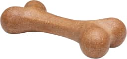 GermanHart Brinquedo Para Cachorro Hercules Osso Nylon Xtreme Bacon Marrom P