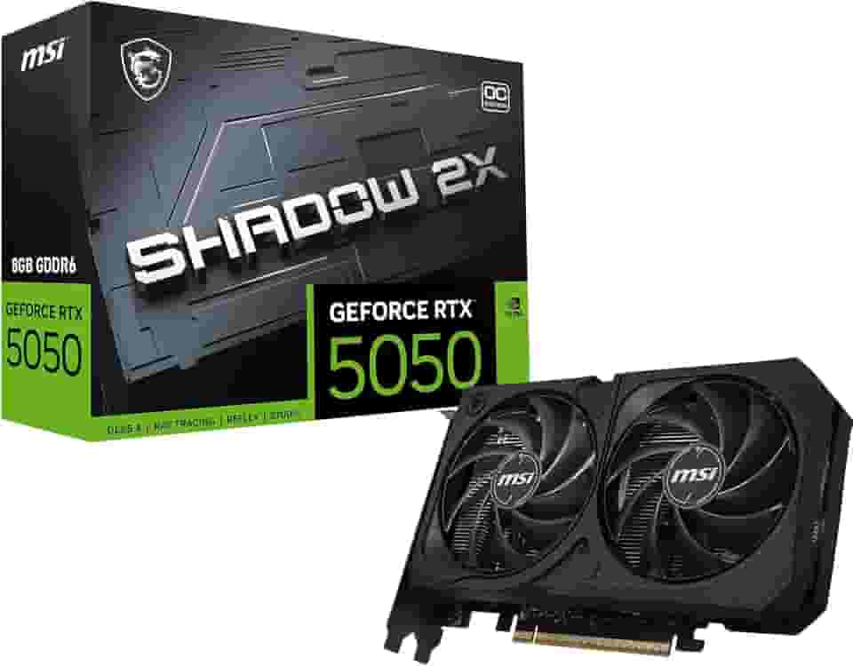 MSI GeForce RTX 5050 8G SHADOW 2X OC