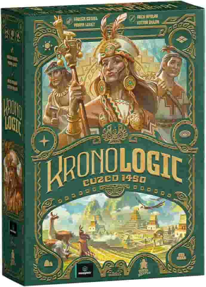 MeepleBR Kronologic: Cuzco 1450 jogo de tabuleiro