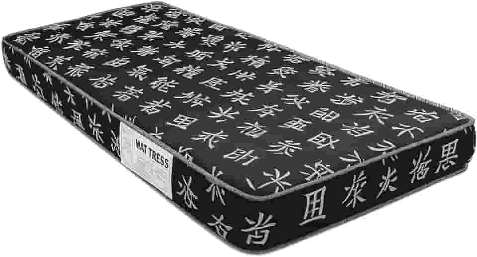 Colchão de Solteiro Confort Espuma D20 Quarto Cama 188x88x12 - CM