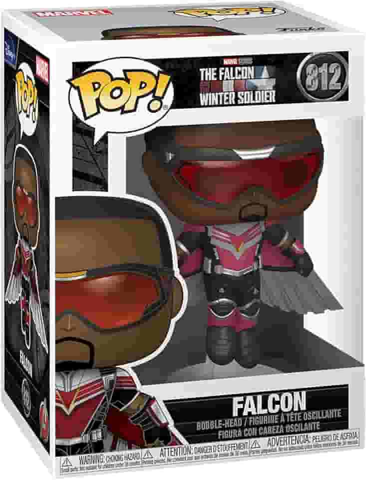 Funko Pop 812 Falcon The Falcon And Winter Soldier Marvel, Multicolor