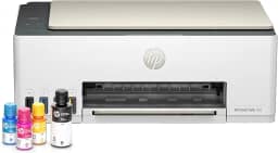 Impressora Multifuncional HP Smart Tank 583 Tanque de Tinta Colorida Wi-Fi com autorreparo, USB - Impressora, Copiadora e Scanner Cor: Branco (4A8D8A)