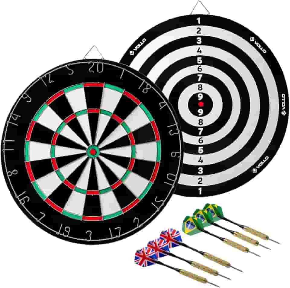 Jogo de Dardos Dupla Face Oficial 18 Polegadas Vollo