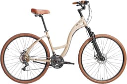 Bicicleta BLITZ Aro 29 Comodo Urbana Full SH 21v Freio à Disco, Quadro Leve, Câmbio Suave, Rodas Resistentes, Design Moderno, Ideal para Passeios e Deslocamentos Diários