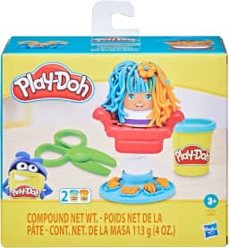 Play-Doh Massinha de Modelar Infantil, Mini Kit Corte Maluco - conjunto de massinha com acessórios e 2 potes de massinha colorida, para crianças a partir de 3 anos