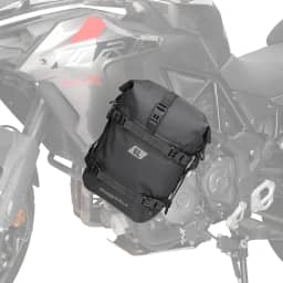 Rhinowalk Bolsa para motocicleta à prova d'água 6L moldura de motocicleta bolsa lateral com alça de ombro
