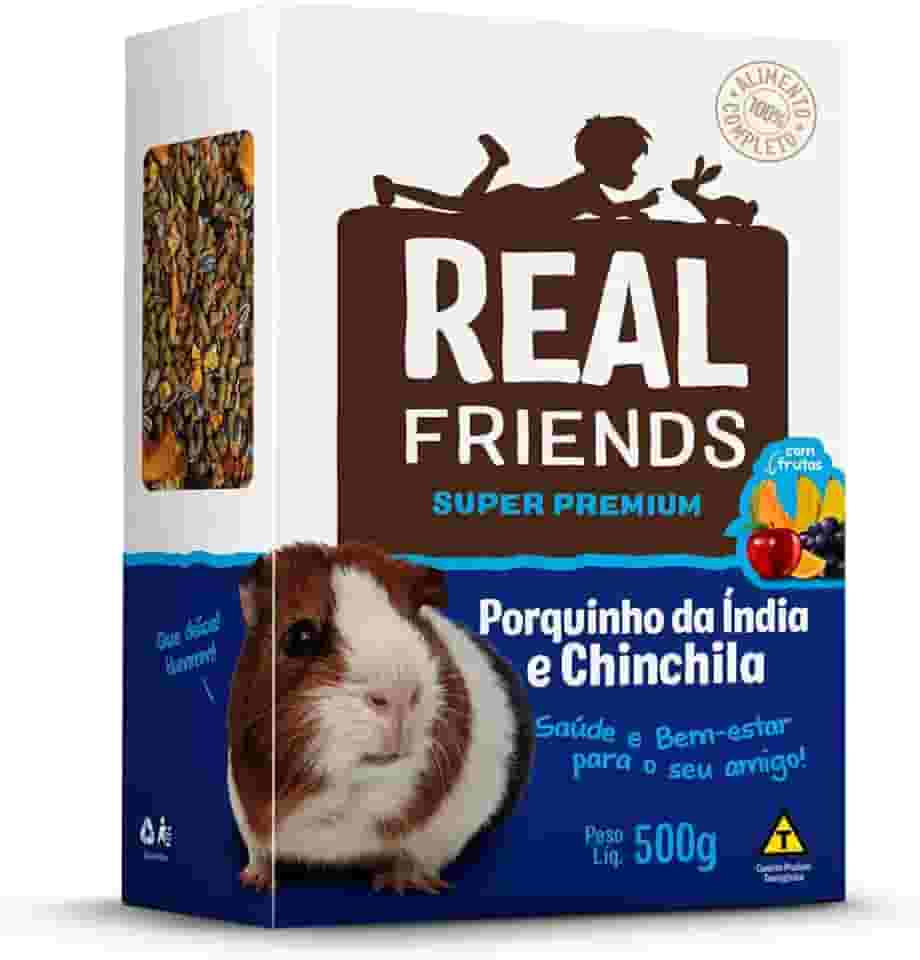 Real Friends Porquinho da India e Chinchila com frutas, ZOOTEKNA - 500 g
