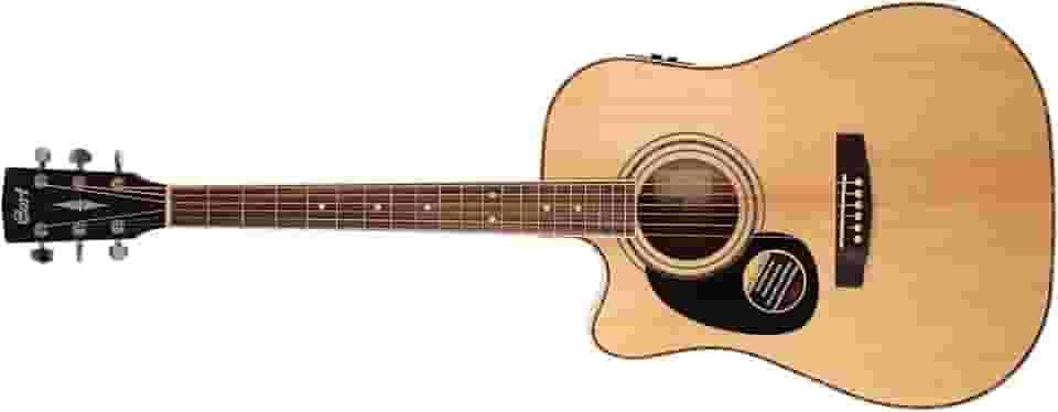 VIOLÃO CORT CANHOTO AD-880CE LH AÇO NATURAL