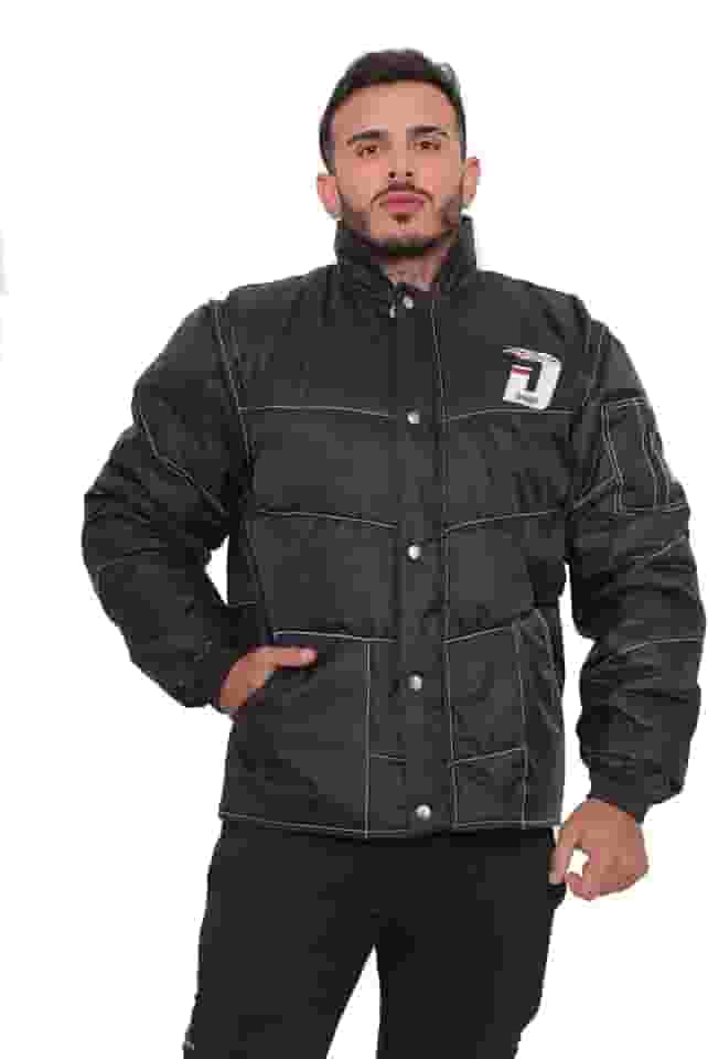 Jaqueta para motociclista masculino motoboy manga removível G