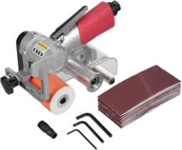 Lixadeira Pneumática de Rolo, 7000rpm, Lixadeira de Ar, Ferramenta de Usinagem CNC para Polimento de Madeira e Metal