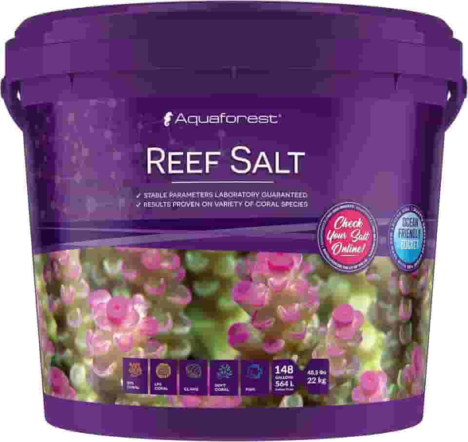 Sal Marinho Para Aquários Reef Salt Aquaforest Balde 22kg