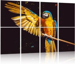 YPY Painéis acústicos painéis de parede à prova de som: painéis à prova de som de arte de parede com absorção de som, estúdio de gravação, tratamentos acústicos para home office, pacote com 8 122 x 81