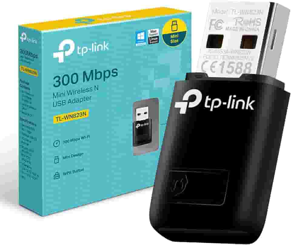 TP-Link ADAPTADOR WIRELESS USB 300 MBPS (2 4 GHZ), TL-WN823N