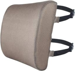 Encosto Lombar Almofada Ortopédica De Cadeira com Alças Ajustáveis - Dr Coluna