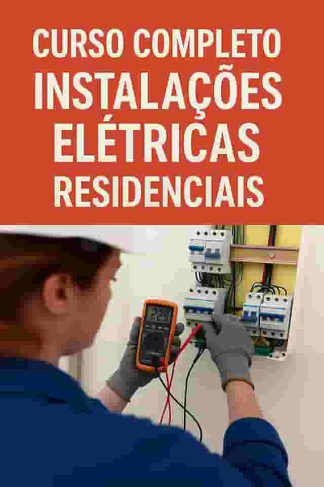 CURSO COMPLETO INSTALAÇÕES ELETRICAS RESIDENCIAIS