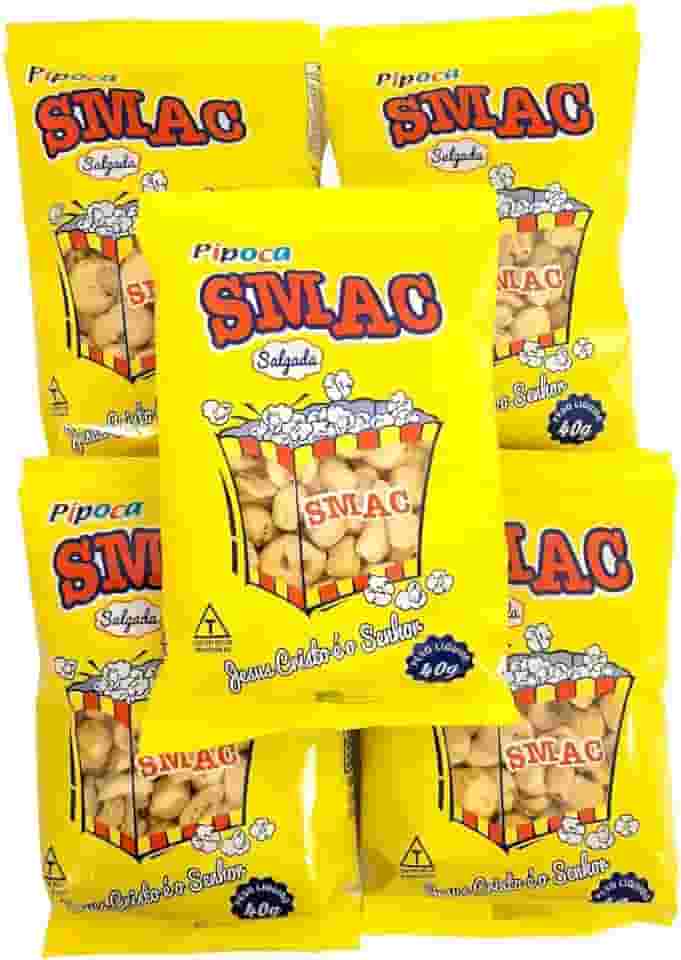 Pipoca Smac Salgada 40g c/10 unidades