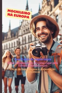 Guia Prático de Viagem Barata: Mochileiro na Europa (Portuguese Edition)