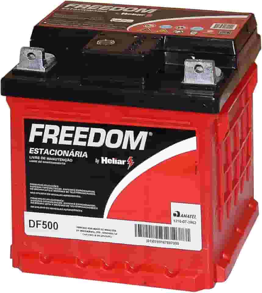 Bateria Estacionária Freedom DF500, 12V 40Ah, VRLA, Selada e Livre de Manutenção – Ideal para Nobreaks, Alarmes e Sistemas de Energia