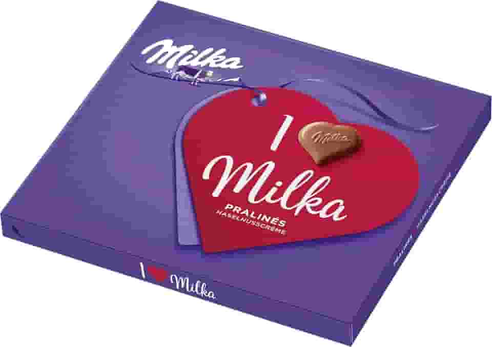 Milka Bombom Recheado I Love Nuss Nougat 110G