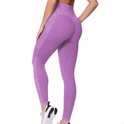 Calça Legging Academia Zero Transparência Poliamida Cós Alto Sem Costura Fitness Feminina Selene Adulto