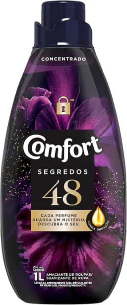 Amaciante Concentrado Comfort 48 Segredos 1L