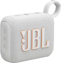JBL, Caixa de Som, Go 4, Bluetooth, Portátil, Auracast, À Prova D'água e Poeira - Branca