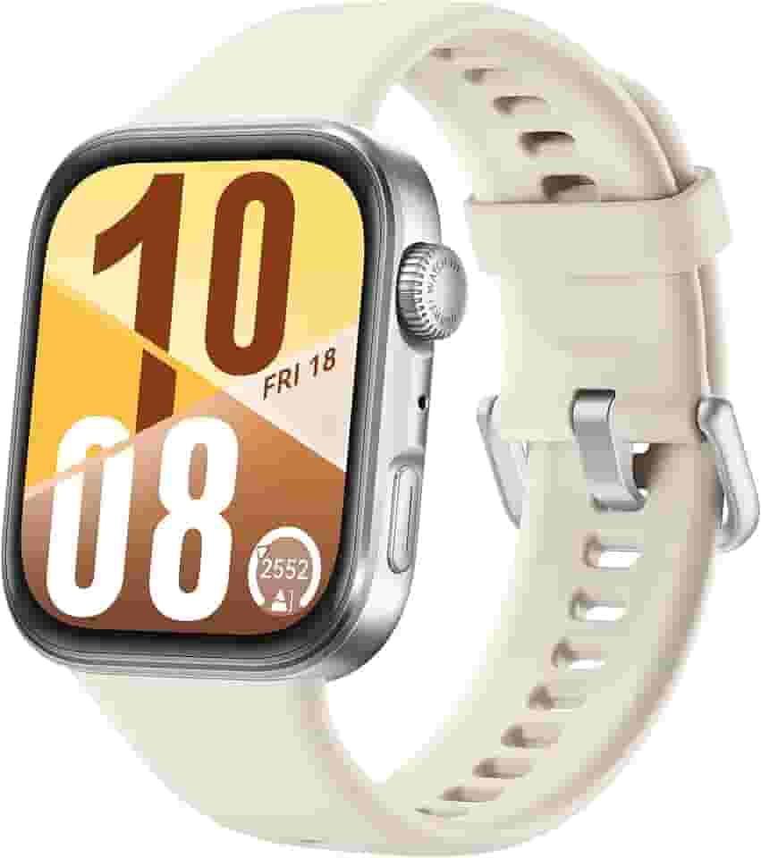 Smartwatch, HUAWEI WATCH FIT 4, Modos Esportivos Aprimorados, Assistente de Bem-Estar Emocional, Bateria com Autonomia de Até 10 Dias, Compatível com iOS e Android, Branco